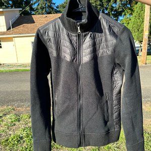 Marmot Black Knit Full Zip Jacket Women's Medium